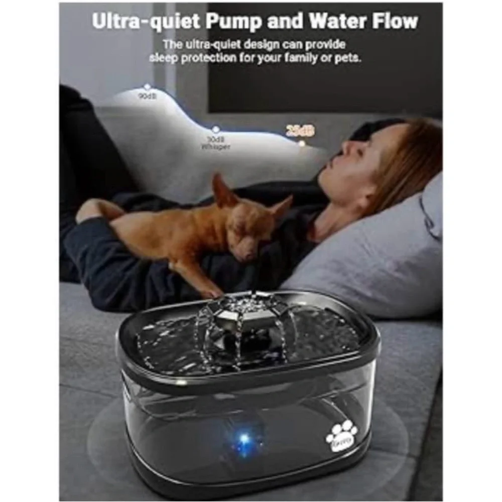 Black Dog Feeding Bowl with Paw Print Design